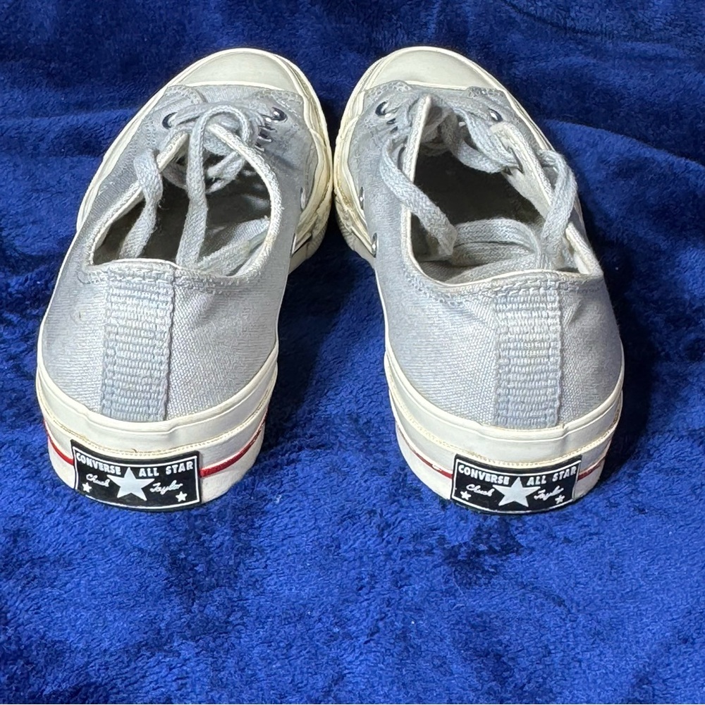 Converse Allstar Chuck Taylor Men’s 7 Women’s 9 Gray Heritage Court Sneakers - Picture 5 of 10